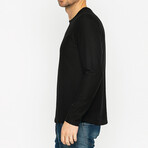 William Long Sleeve T-Shirt // Black (S)