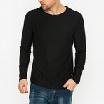 William Long Sleeve T-Shirt // Black (S)