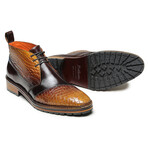 Classic Chukka Boots // Croc Tan & Brown (US: 10)