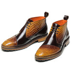Classic Chukka Boots // Croc Tan & Brown (US: 9)