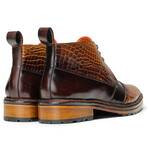 Classic Chukka Boots // Croc Tan & Brown (US: 12)