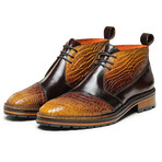 Classic Chukka Boots // Croc Tan & Brown (US: 14)