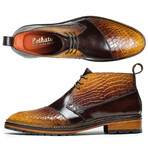 Classic Chukka Boots // Croc Tan & Brown (US: 12)