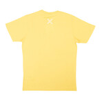 Big X Short Sleeve T-Shirt // Yellow (S)