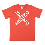 Paris Big X Short Sleeve T-Shirt // Red (XL)