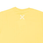 Big X Short Sleeve T-Shirt // Yellow (S)