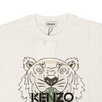 Classic Tiger Short Sleeve T-Shirt // White (S)