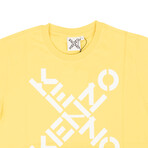 Big X Short Sleeve T-Shirt // Yellow (S)
