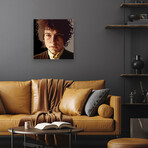 Bob Dylan Print On Acrylic Glass by Dai Chris Art