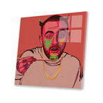 Mac Miller Art Print On Acrylic Glass by Dai Chris Art