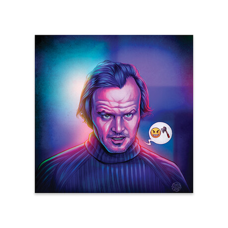 The Shining Print On Acrylic Glass by ismaComics