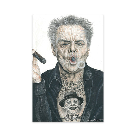 OG Nicholson Print On Acrylic Glass by Inked Ikons