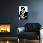 Johnny Cash Print On Acrylic Glass by Inked Ikons