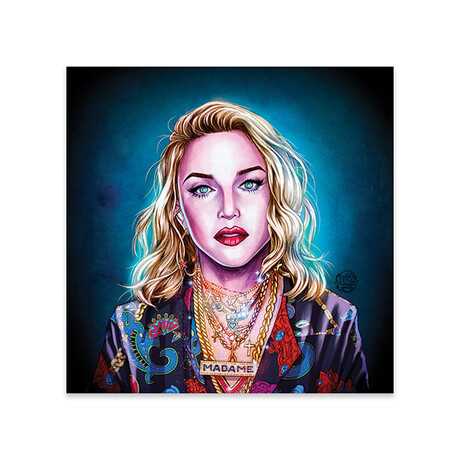 Madonna - Crave Print On Acrylic Glass by ismaComics