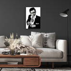 Johnny Cash Print On Acrylic Glass by Inked Ikons