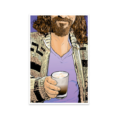 The Dude Print On Acrylic Glass by Joshua Budich