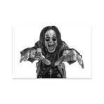 Ozzy Print On Acrylic Glass by Paul Stowe