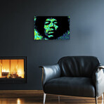 Jimi Hendrix II Print On Acrylic Glass by Cristian Mielu