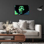 Jimi Hendrix II Print On Acrylic Glass by Cristian Mielu