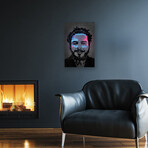 Post Malone Print On Acrylic Glass by Octavian Mielu