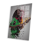 Bob Marley Print On Acrylic Glass by TM Creative Design