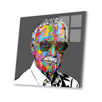 Stan Lee Print On Acrylic Glass by TECHNODROME1