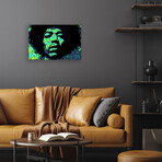 Jimi Hendrix II Print On Acrylic Glass by Cristian Mielu