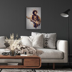 Jimi Hendrix Print On Acrylic Glass by TM Creative Design