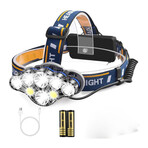 USB Rechargeable Headlamp // 8 Lights
