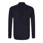 Waterford Long Sleeve Button Up // Navy (2XL)