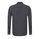Heracles Long Sleeve Button Up // Black (M)