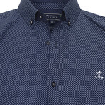 Dinant Long Sleeve Button Up // Navy (XL)