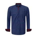 Mechelen Long Sleeve Button Up // Navy2 (2XL)