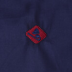 Halden Long Sleeve Button Up // Navy (XL)