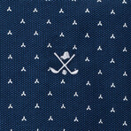 Luba Long Sleeve Button Up // Navy (3XL)