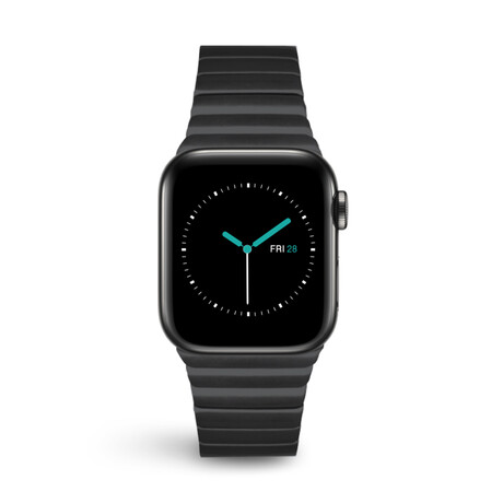 Apple Watch Band // Link Bracelet Band // Space Black (38mm, 40mm, 41mm)