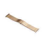 Apple Watch Band // Link Bracelet Band // Gold Stainless Steel (38mm, 40mm, 41mm)