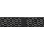 Apple Watch Band // Milanese Loop Magnetic Band // Space Black (38mm, 40mm, 41mm)