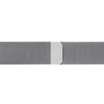 Apple Watch Band // Milanese Loop Magnetic Band // Silver (38mm, 40mm, 41mm)