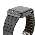 Apple Watch Band // Link Bracelet Band // Space Black (38mm, 40mm, 41mm)