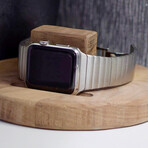 Apple Watch Band // Link Bracelet Band // Silver (38mm, 40mm, 41mm)