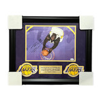 Shaquille O'Neal // LA Lakers // Signed Framed Photo // V1