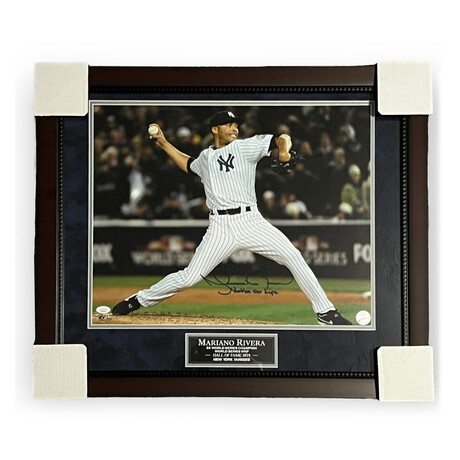 Mariano Rivera // New York Yankees // Autographed Photograph + Framed