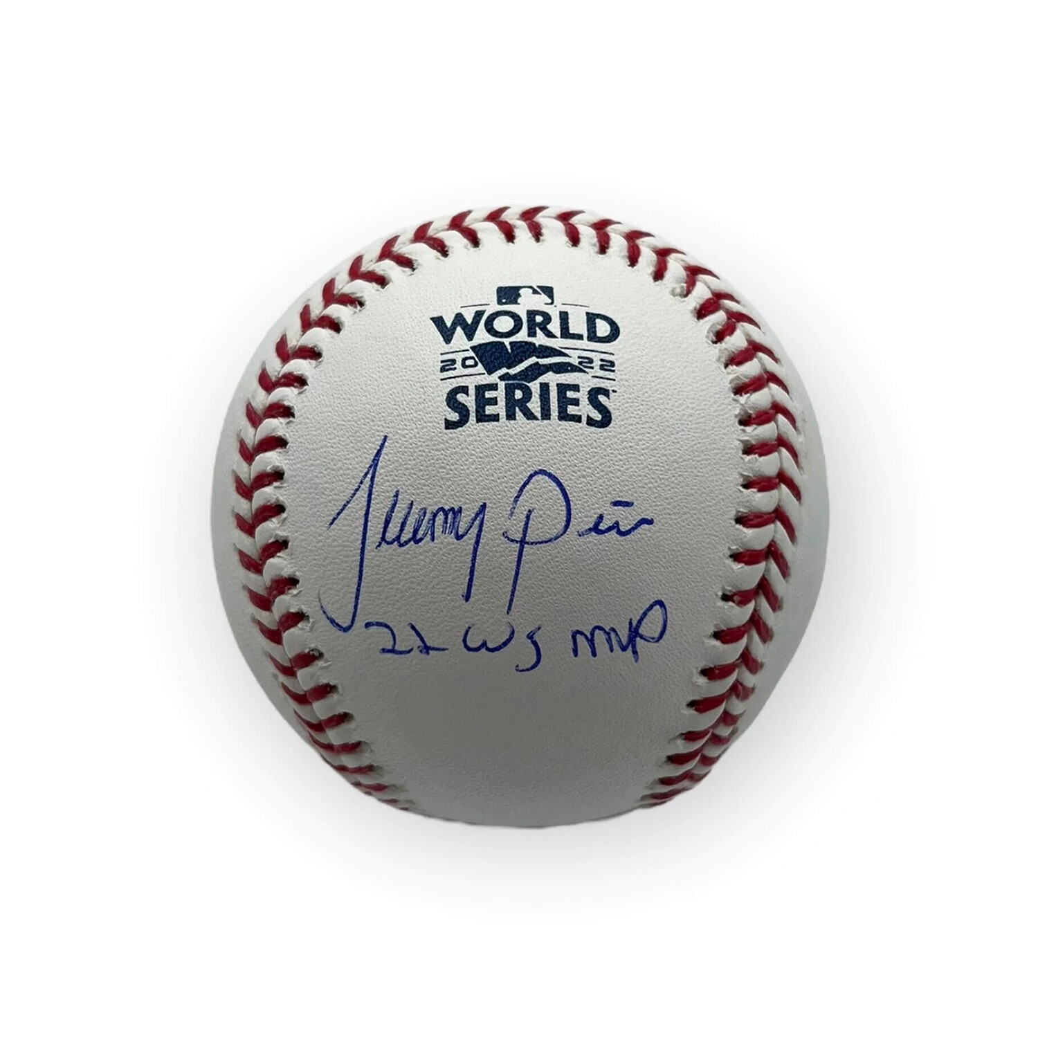 Jeremy Pena Autographed Signed Houston Astros World Series MVP