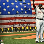 David Ortiz // Boston Red Sox // Autographed Photograph + Inscription + Framed