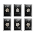 1880-1885 Carson City Morgan Silver Dollar // GSA // 6 Coin and Box Set // Uncirculated