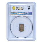 (1853-1865) Japanese Silver 1 Shu // PCGS Certified MS64 // Deluxe Collector's Pouch