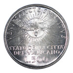 1958 500 Lire Vatican City Silver // Sede Vacante // PCGS MS67 // Deluxe Collector's Pouch