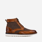 Mens Gs Linwood Brogue Boot // Tan (UK: 8)