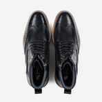 Mens Gs Linton Brogue Boot // Black (UK: 11)